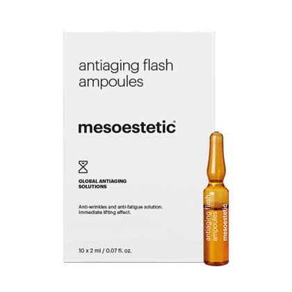 Mesoestetic antiaging flash ampoules